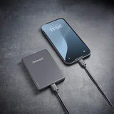 Intenso Magnetic Wireless Powerbank MW5000 Grey grau, 5.000 mAh, MagSafe, PD