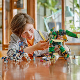 LEGO 71845 Ninjago Lloyds Jet-Mech, Konstruktionsspielzeug 