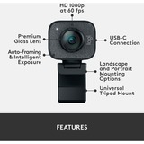 Logitech StreamCam, Webcam graphit