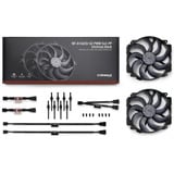 Noctua NF-A14x25r G2 PWM Sx2-PP chromax.black, Gehäuselüfter 140 mm