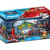 PLAYMOBIL 70834 Air Stuntshow Servicestation, Konstruktionsspielzeug 