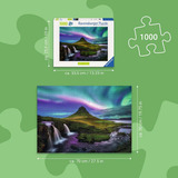 Ravensburger Puzzle Power of Nature - Nordlichter über Kirkjufell 1000 Teile
