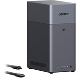UGREEN DH2300 + 2x 6 TB Seagate IronWolf HDD Bundle, NAS schwarz