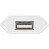 goobay USB-C Ladeset 5 Watt, Ladegerät weiß, 1 Meter Kabel USB-A > USB-C