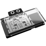 Alphacool Core RX 9070 XT Aorus Elite, Wasserkühlung transparent/chrom, inkl. Backplate