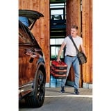 EINHELL Systemkoffer E-Case S-F foam, Werkzeugkiste schwarz/rot, mit 2 Schaumstoffeinlagen