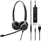 EPOS | Sennheiser IMPACT SC 665 USB, Headset schwarz, Stereo