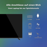 JVC LT-65VD3555, LED-Fernseher 164 cm (65 Zoll), schwarz, UltraHD/4K, Triple Tuner, VIDAA TV