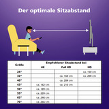 JVC LT-65VD3555, LED-Fernseher 164 cm (65 Zoll), schwarz, UltraHD/4K, Triple Tuner, VIDAA TV