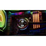 Krux HydroGlance 360 LCD, Wasserkühlung schwarz