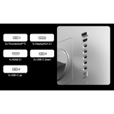 LG UltraFine 32U990A-S, LED-Monitor 80 cm (32 Zoll), silber/schwarz, 6K, Thunderbolt 5, 6K-Daisy-Chain