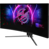 MSI MPG 346CQRFDE X24, Gaming-Monitor 86.4 cm (34 Zoll), schwarz, UWQHD, Rapid-VA, Curved, HDMI, DP, USB-C, 240Hz Panel