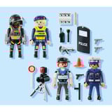 PLAYMOBIL 71730 Action Heroes Figurenset Polizei, Konstruktionsspielzeug 