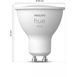 Philips HUE White GU10 Smarter Sport Doppelpack 400 lm, LED-Lampe 