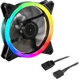 Sharkoon SHARK Blades PWM RGB Fan, Gehäuselüfter schwarz