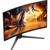 AOC C32G4Z, Gaming-Monitor 80 cm (31.5 Zoll), schwarz, FullHD, VA, Curved, HDMI, DP, Adaptive-Sync, 240Hz Panel