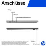 HP 17-cp3285ng, Notebook silber, AMD Ryzen 7 7730U, AMD Radeon Graphics, 16 GB DDR4, 512 GB (512 GB SSD), ohne Betriebssystem