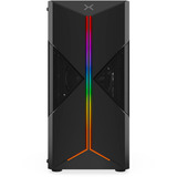 Krux Astral, Tower-Gehäuse schwarz, Tempered Glass