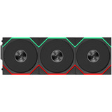Lian Li UNI FAN TL FLEX 120 Wireless, Gehäuselüfter schwarz, Reverse, 3er Pack mit Controller, 120 mm