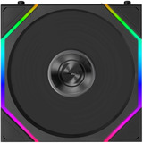 Lian Li UNI FAN TL FLEX 120 Wireless, Gehäuselüfter schwarz, Reverse, 3er Pack mit Controller, 120 mm
