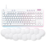 Logitech G713, Gaming-Tastatur weiß, DE-Layout, taktile GX-Switches