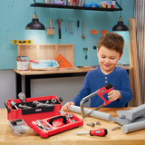 MGA Entertainment Little Tikes Creative Construction - Werkzeugkasten-Set, Kinderwerkzeug 