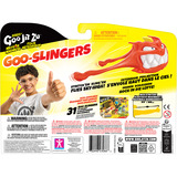 Moose Toys Heroes of Goo Jit Zu - Meteor Madness Goo Slingers Cosmic Metallic Slingers, Spielfigur 5er-Pack
