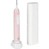 Oral-B Pro 1 Cross Action Pink mit Reiseetui, Elektrische Zahnbürste pink