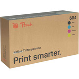 Peach Tinte Spar Pack PI200-982 kompatibel mit Epson 604XL