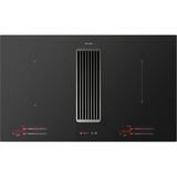 Respekta ZONDA RD 1, Autarkes Kochfeld schwarz, mit integriertem Dunstabzug