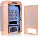 Thermaltake The Tower 300 Peach Fuzz, Tower-Gehäuse pfirsich, Tempered Glass