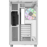 Thermaltake View 380 XL WS ARGB Snow White, Tower-Gehäuse weiß/holz, Tempered Glass x 2, Holz-Struktur