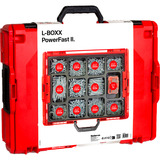 fischer Aktion L-BOXX 102 Power-Fast II TX, Schrauben-Set 1.801-teilig, mit Profi-Bitset