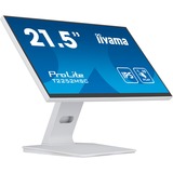 iiyama ProLite T2252MSC-W2, LED-Monitor 55 cm (21 Zoll), weiß, FHD, IPS, Touchscreen, HDMI