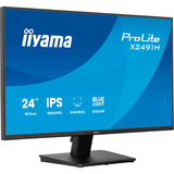 iiyama ProLite X2491H-B1, LED-Monitor 60.5 cm (23.8 Zoll), schwarz (matt), FullHD, IPS, HDMI, DP, 120Hz Panel