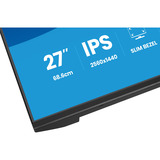 iiyama ProLite XB2791QS-B1, LED-Monitor 68.5 cm (27 Zoll), schwarz (matt), QHD, IPS, HDMI, DP, Lautsprecher, Höhenverstellung