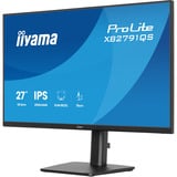iiyama ProLite XB2791QS-B1, LED-Monitor 68.5 cm (27 Zoll), schwarz (matt), QHD, IPS, HDMI, DP, Lautsprecher, Höhenverstellung