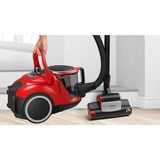 Bosch Home Serie 6 ProAnimal BGC41PET, Bodenstaubsauger rot/schwarz