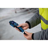 Bosch Professional Holzfeuchtemesser GMP 1-13 Professional blau/schwarz, 2x Batterien, Tasche
