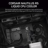 Corsair NAUTILUS 360 RS Generalüberholt, Wasserkühlung schwarz