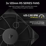 Corsair NAUTILUS 360 RS Generalüberholt, Wasserkühlung schwarz
