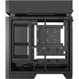 DeepCool CL660, Tower-Gehäuse schwarz/holz, Tempered Glass