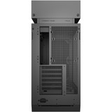 DeepCool CL660, Tower-Gehäuse schwarz/holz, Tempered Glass