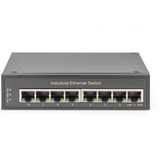 Digitus 8 Port Gigabit Ethernet Netzwerk, Switch schwarz