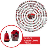 EINHELL Power X-Change Akku-Klarwasserpumpe GE-SP 18 LL Li, 18Volt, Tauch- / Druckpumpe rot/schwarz, Li-Ionen Akku 4Ah