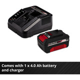 EINHELL Power X-Change Akku-Klarwasserpumpe GE-SP 18 LL Li, 18Volt, Tauch- / Druckpumpe rot/schwarz, Li-Ionen Akku 4Ah