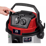 EINHELL TE-VC 2580 SACL, Nass-/Trockensauger silber/rot