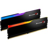 G.Skill DIMM 96 GB DDR5-6400 (2x 48 GB) Dual-Kit, Arbeitsspeicher schwarz, F5-6400J3239F48GX2-RM5RK, Ripjaws M5 RGB, INTEL XMP