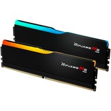 G.Skill DIMM 96 GB DDR5-6400 (2x 48 GB) Dual-Kit, Arbeitsspeicher schwarz, F5-6400J3239F48GX2-RM5RK, Ripjaws M5 RGB, INTEL XMP