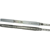 Inter-Tech 26" Teleskopschienensatz für IPC-Gehäuse, Einbauschienen silber